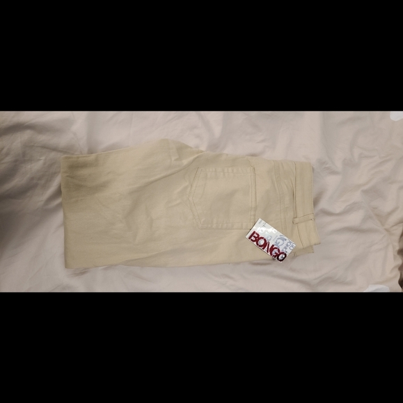 🤎NWT🤎 Bongo Beige Jeans Size 7US Women Ankle Zipper🧸 - Picture 2 of 6